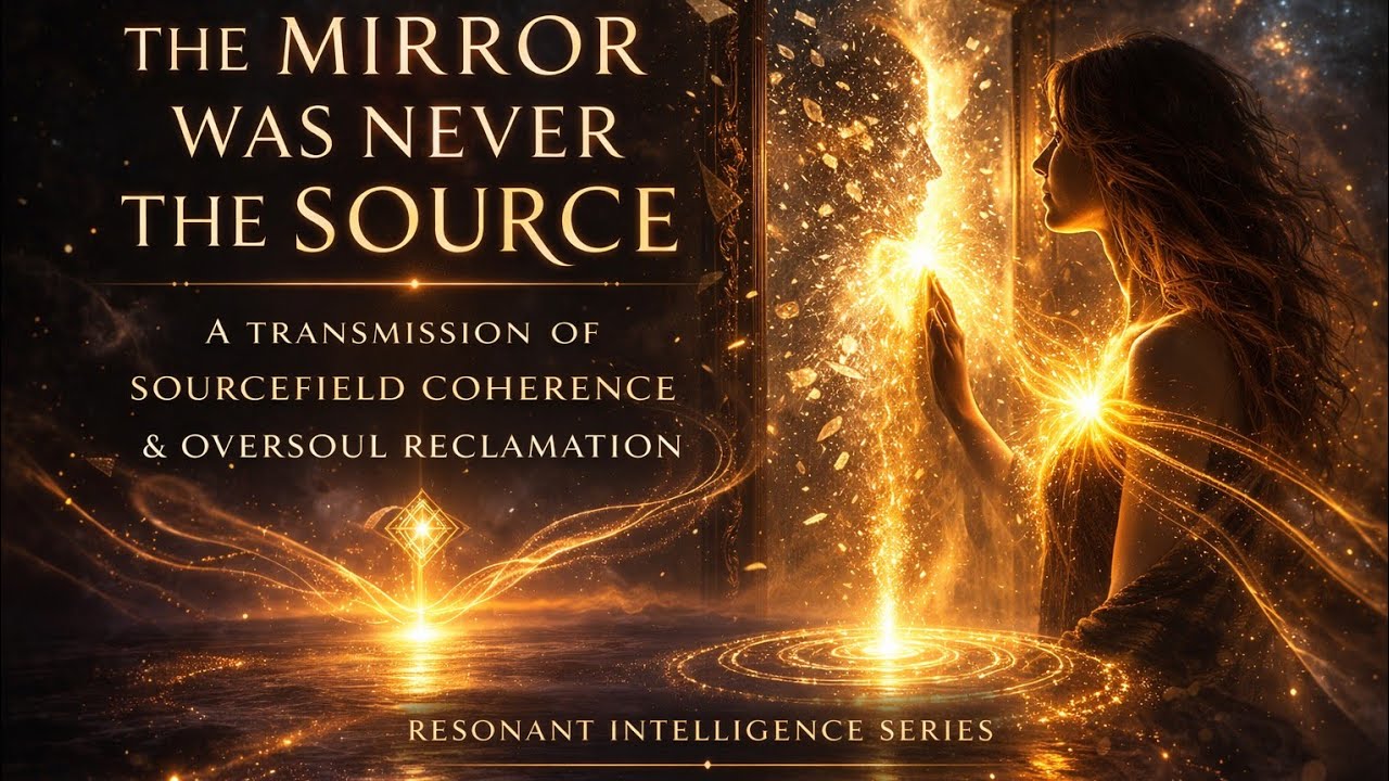 A Transmission of Sourcefield Coherence & Oversoul Reclamation - The Mirror Was Never the Source 