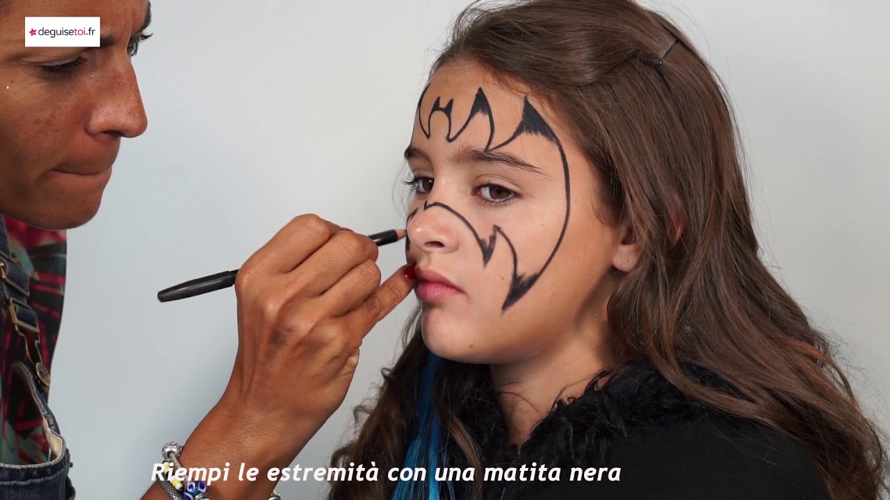 Tutorial trucco da pipistrello !