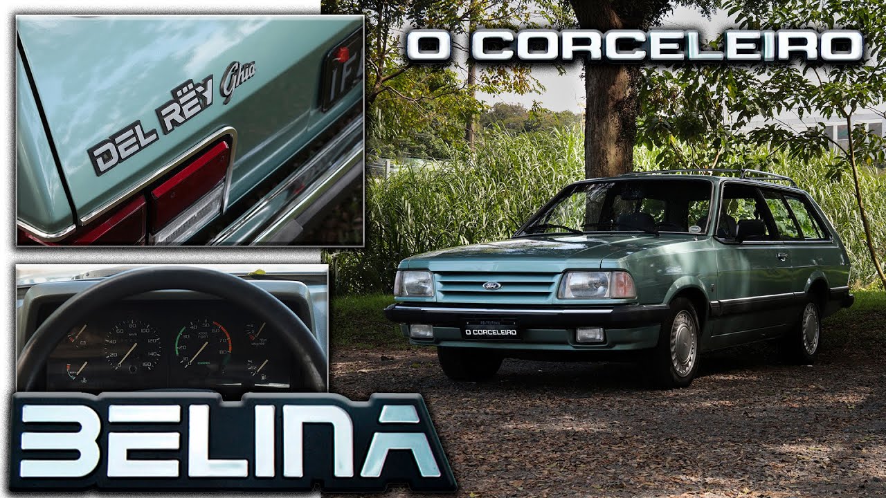 Ford BELINA GHIA (1988) - O modelo TOP de linha da nossa PERUA!