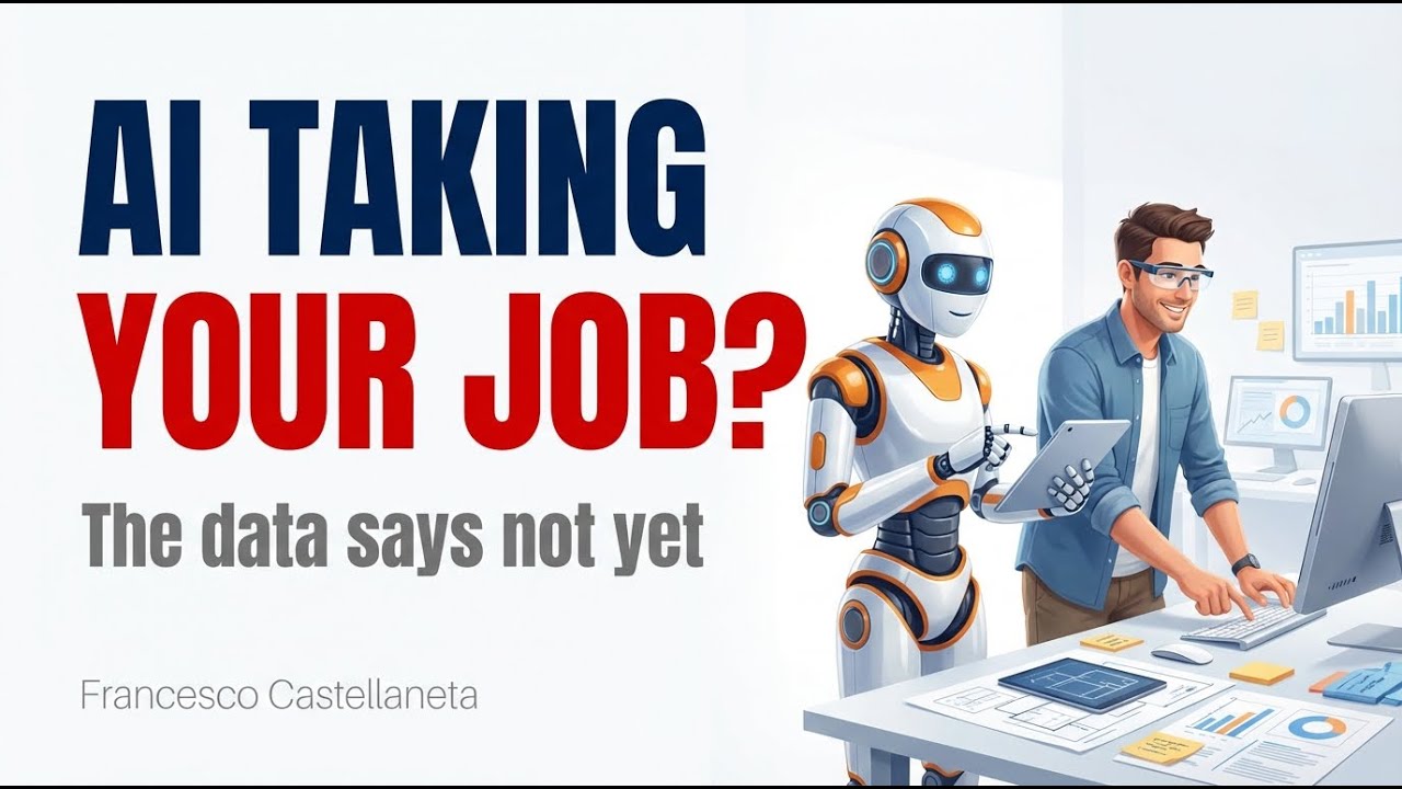 Is AI Taking Your Job? New Data Says Not Yet — But There's a Warning Sign