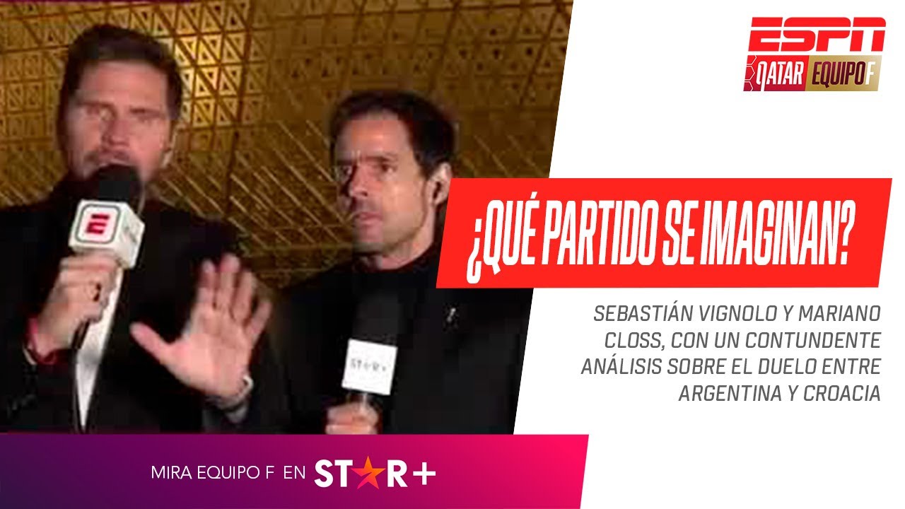 ¿CÓMO SE DARÁ EL DUELO ENTRE #ARGENTINA Y #CROACIA? ¡Lo analizamos en #ESPNEquipoF!