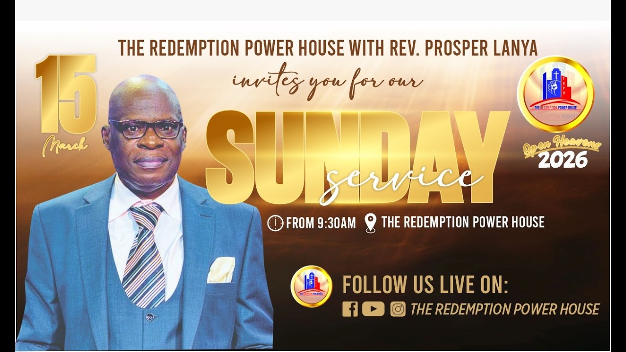 Sunday Service with Rev. Prosper Lanya & Pst. Grace Liberty.