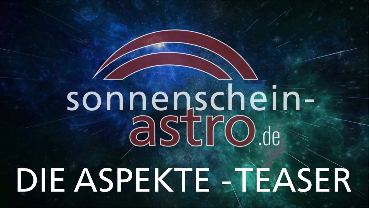 Die astrologischen Aspekte im Horoskop (Teaser zur Astrologieausbildung)