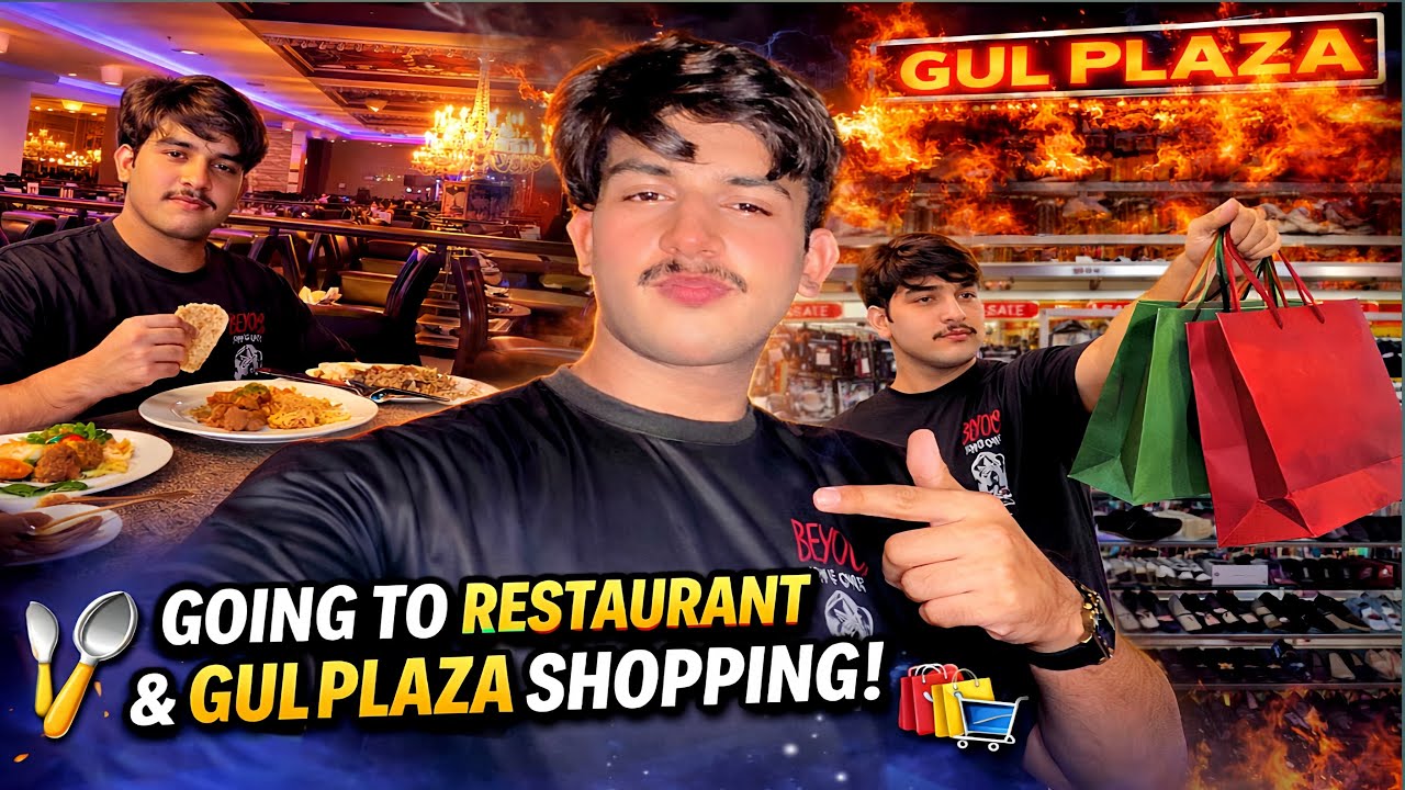 WE WENT TO GUL PLAZA AFTER BURN 😱🥺