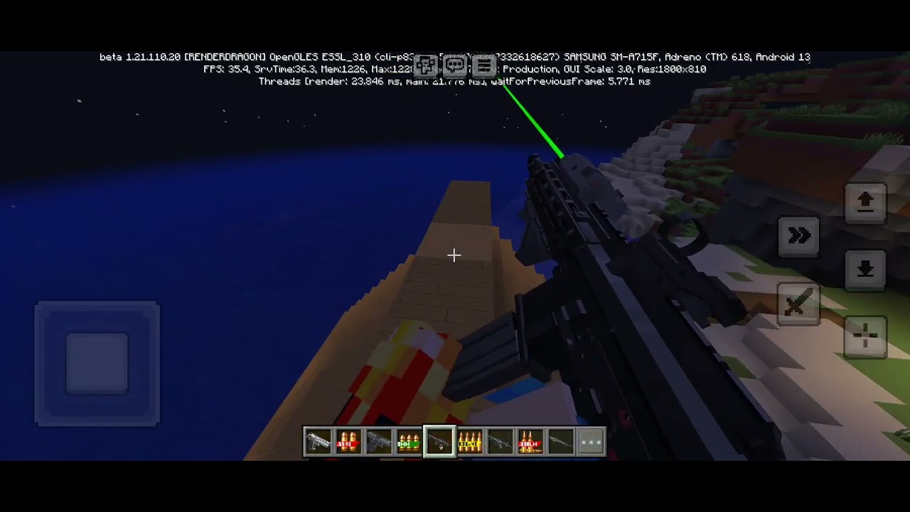 Timeless and classic zero on minecraft bedrock edition :) 