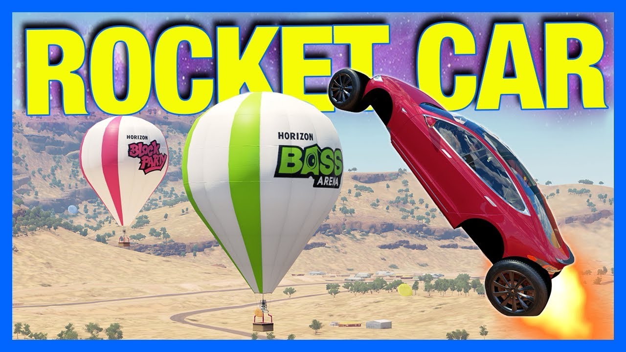 Forza Horizon 3: FALCON HEAVY!! **сборка ракетной машины** (Давайте потерпим неудачу)