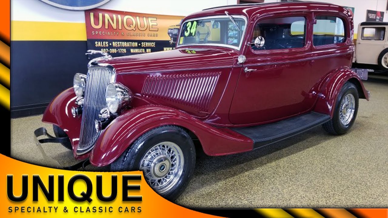 1934 Ford 2dr Sedan Street Rod | For Sale $44,900