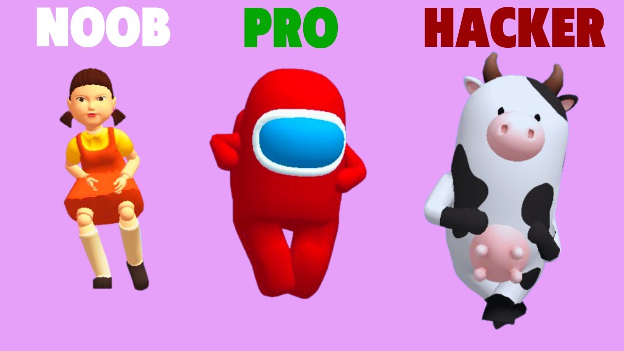 NOOB vs PRO vs HACKER - Party Match