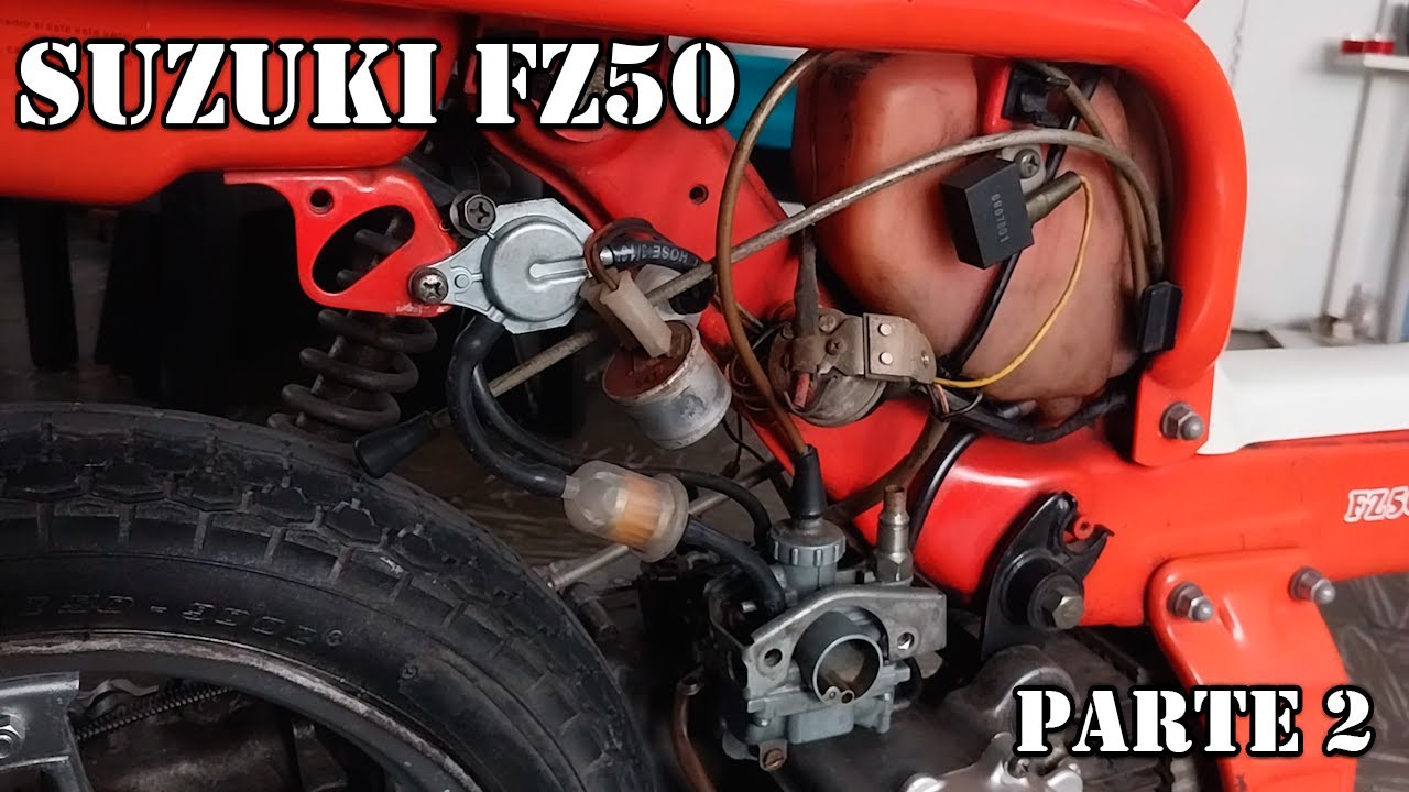RESTAURACIÓN SUZUKI FZ50 (PARTE 2)