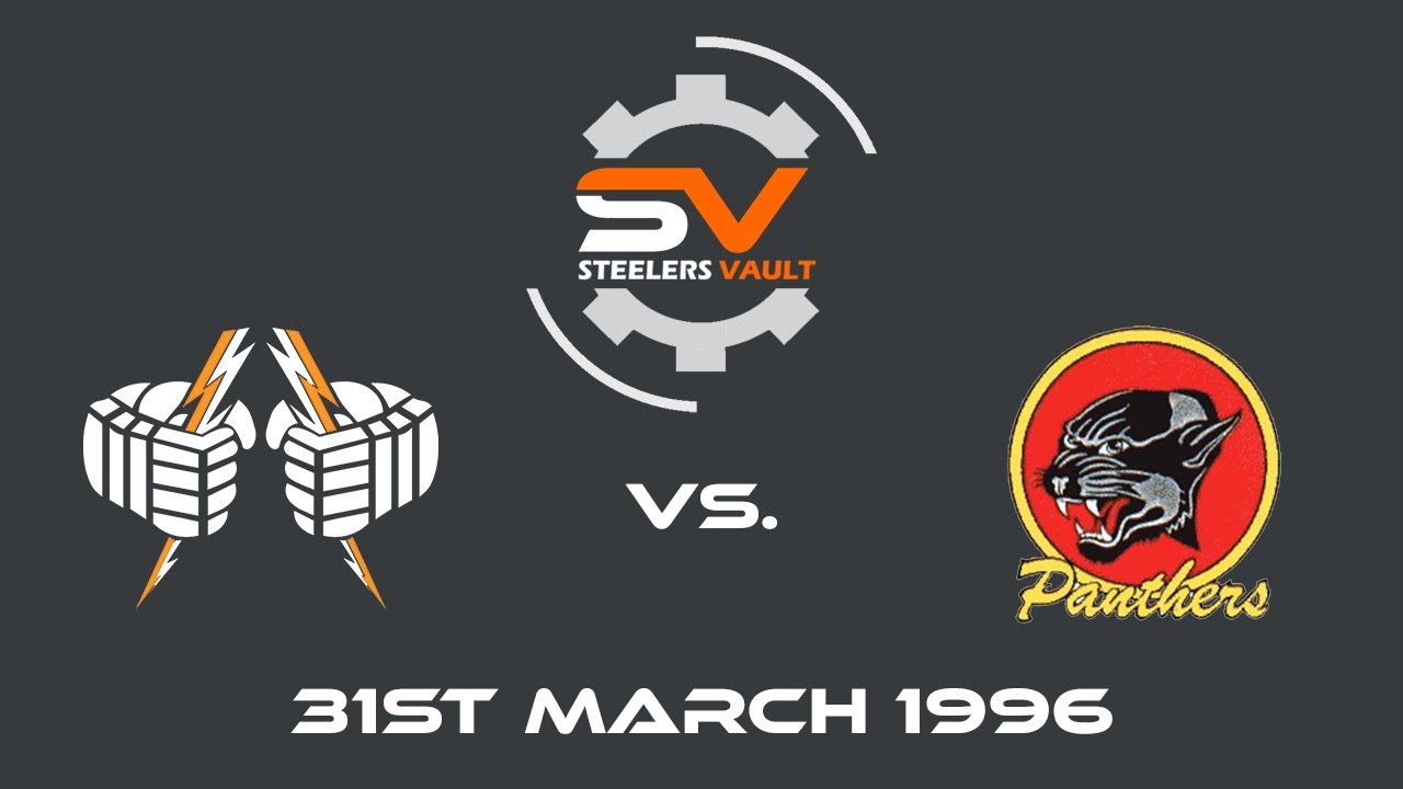 Sheffield Steelers vs. Nottingham Panthers 31st March 1996; Play Off Final
