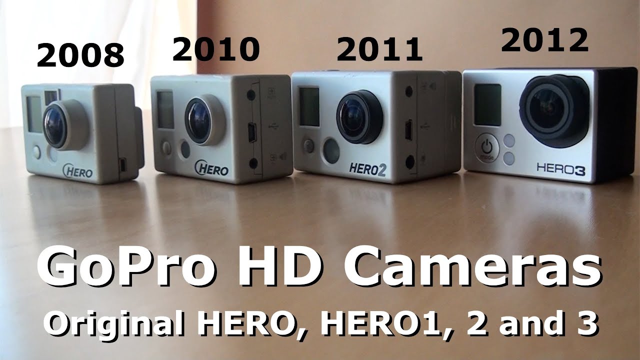 GoPro HD HERO CAMERAS - Short Video Footage Comparison