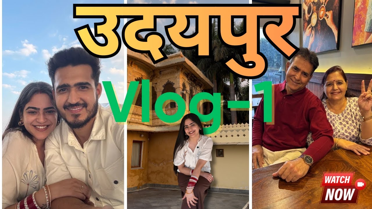 Udaipur Food Vlog Part 1 | Famous Jain Nashta Center & Chat King 😍 #vlog #udaipur #roadtrip #fun 