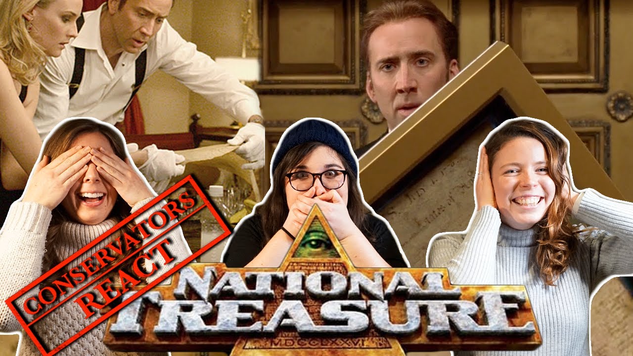 Art Conservators React to National Treasure (2004) Part 1