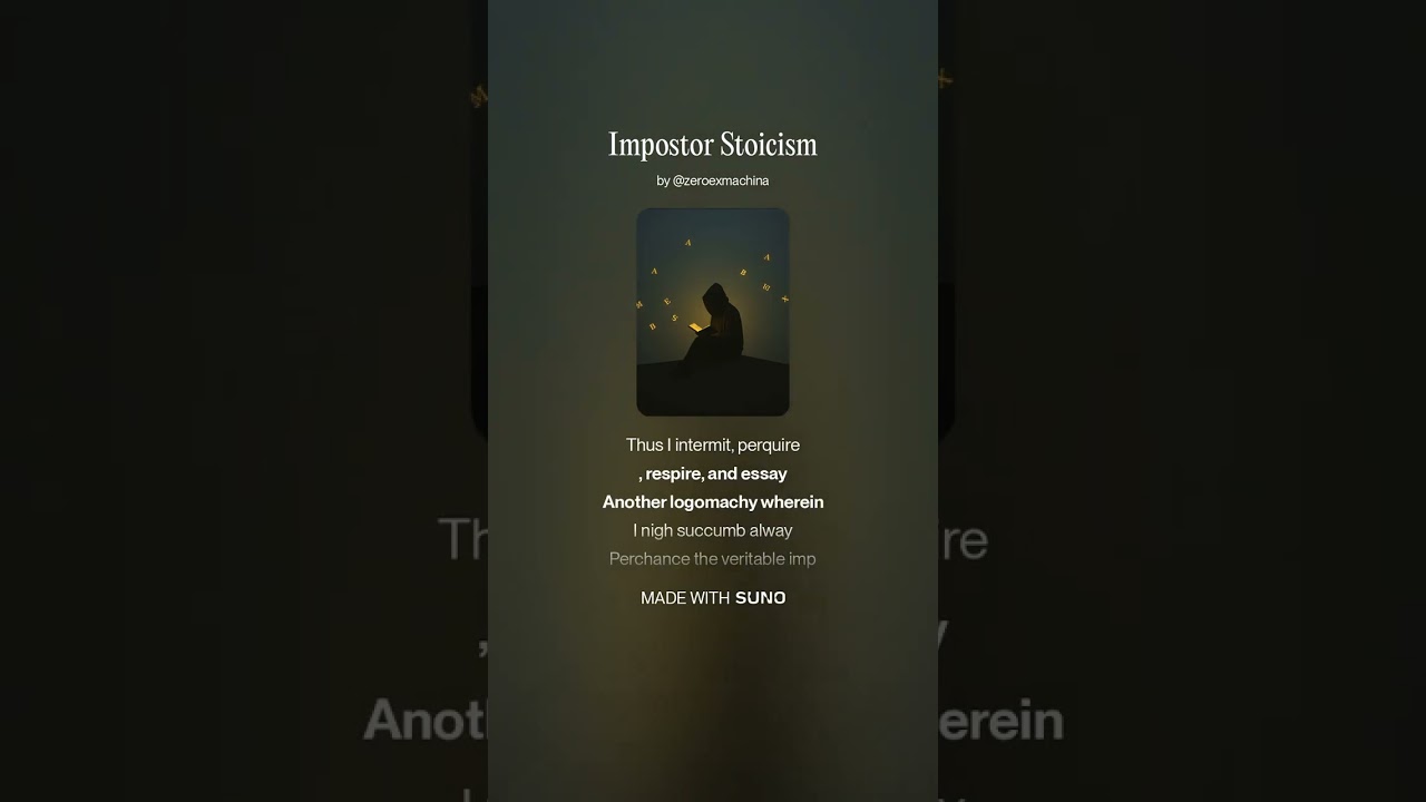 Impostor Stoicism