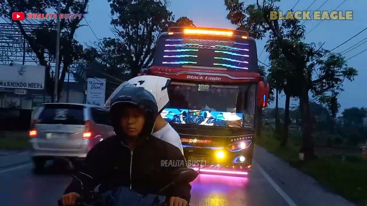 BANYAK NADA TELOLET VIRAL BUNYI‼️ Ngoyod Bus Gelar pratama  Sore Full Basuri || REALITA BUS71