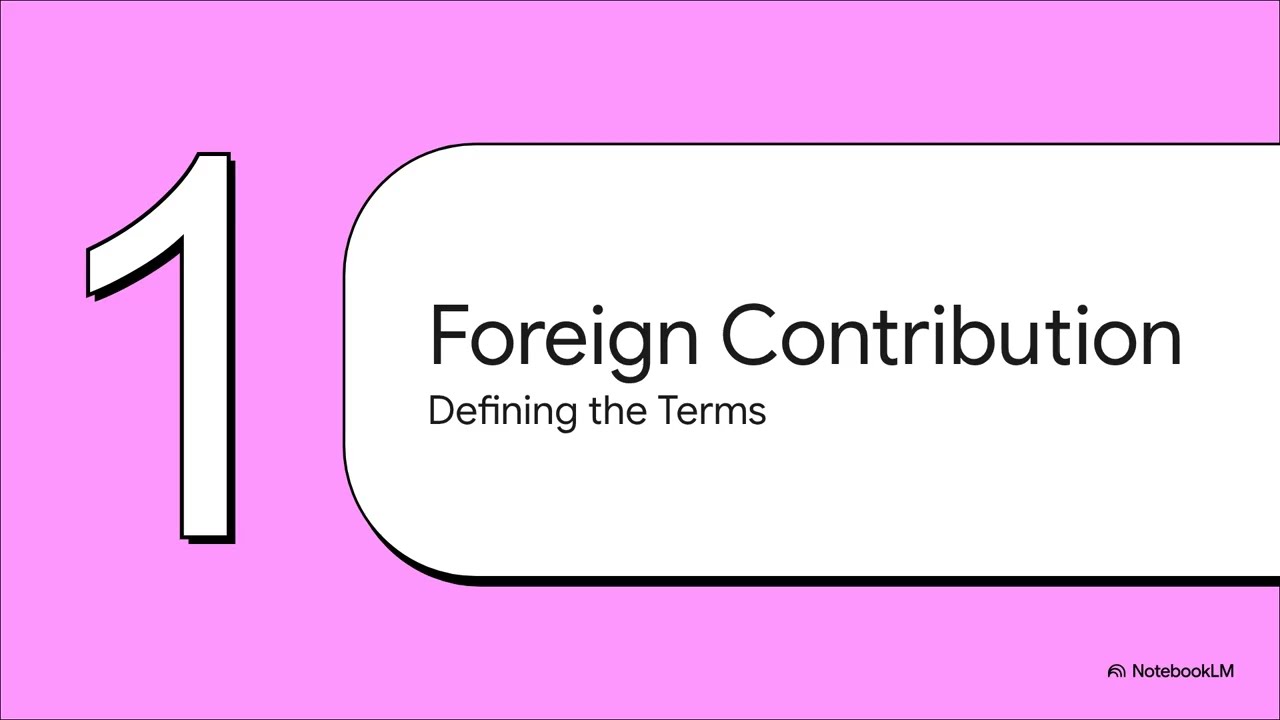 The Foreign Contribution (Regulation) Act, 2010