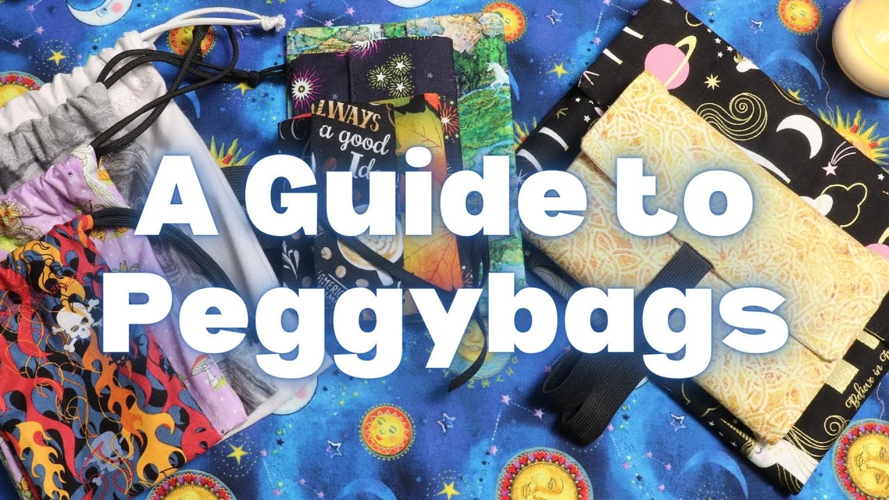 A Guide to Peggybags - Size Guide for Tarot Bags & Pouches from Sparx Creations