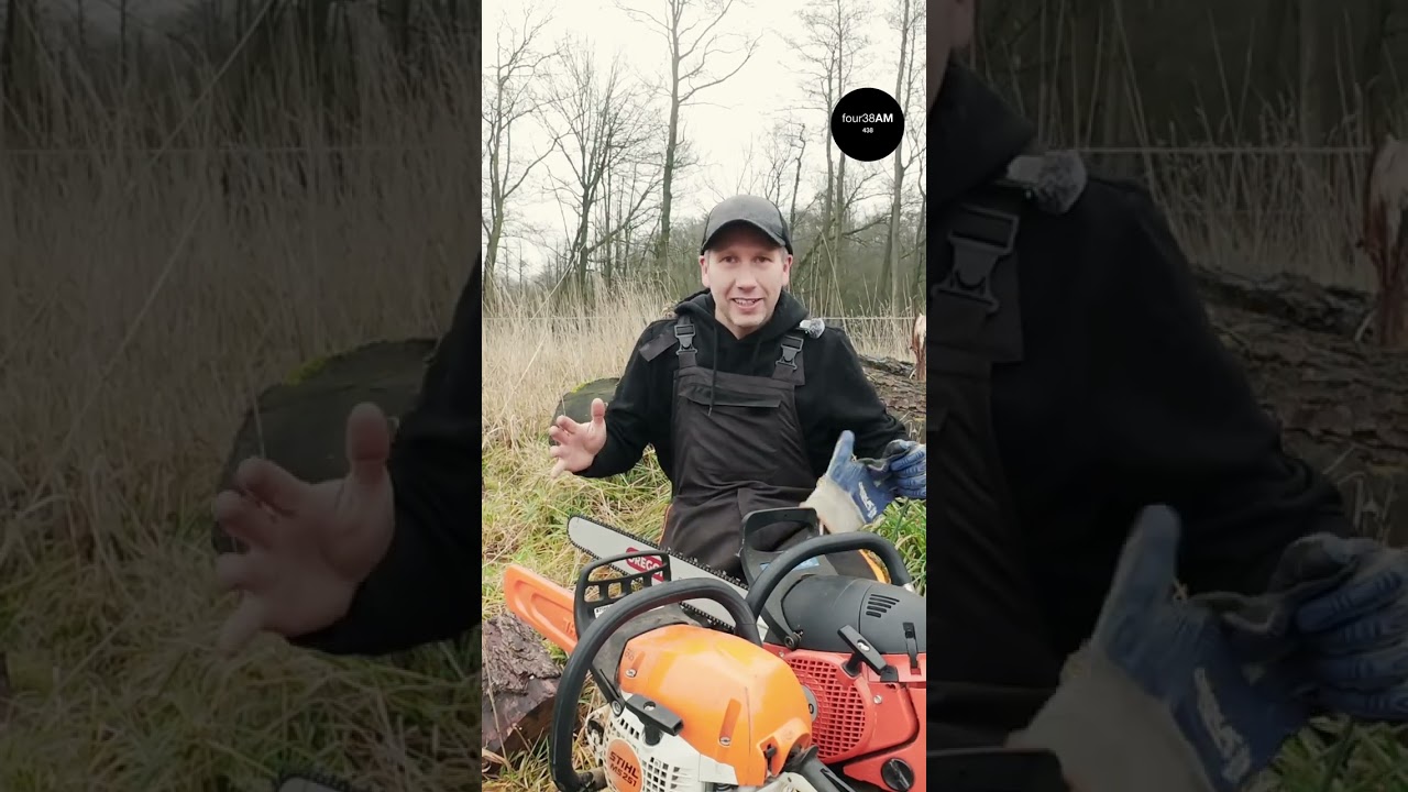 Ben jij nieuw met een kettingzaag? 🪚 Ik leer je de basis en waar je op moet letten 💪🔥