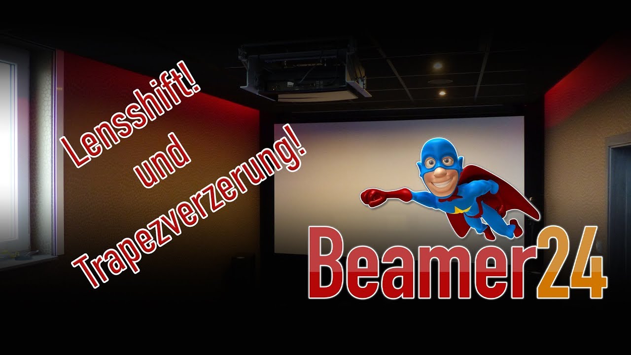 Heimkino - Was braucht man? Tutorial Teil 3: Lensshift und Trapezverzerung
