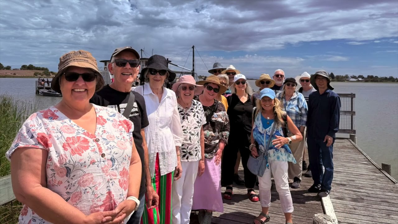 Urbans Sketchers Fleurieu - Lunch Cruise on the PS Oscar W, Goowla, South Australia