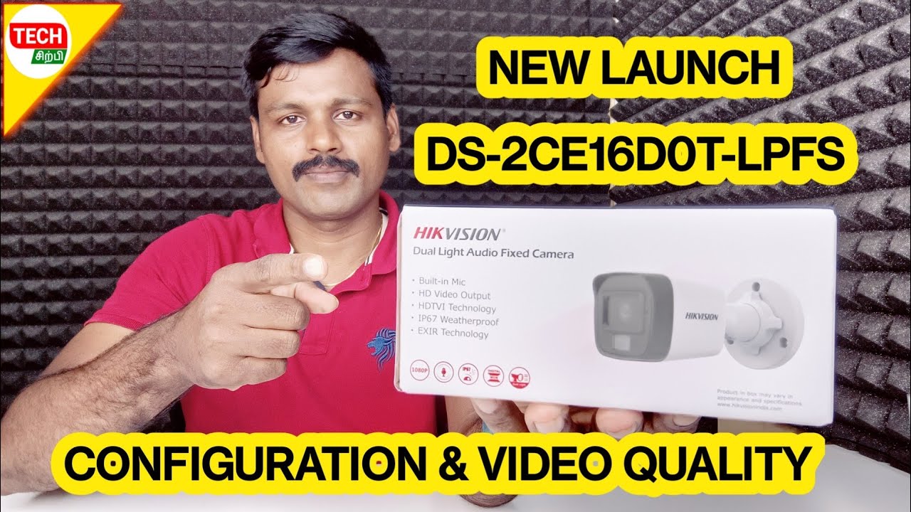 HIKVISION NEW LAUNCH CAMERA | CCTV IN TAMIL | TECH SIRPI