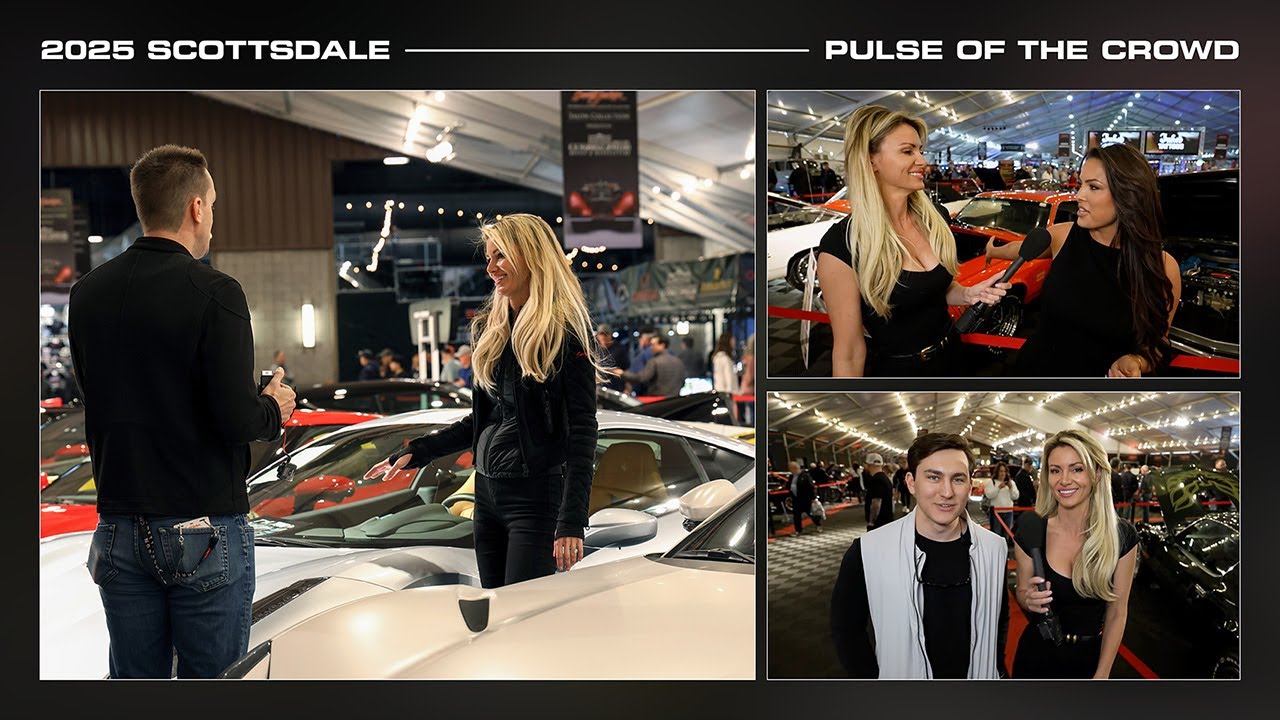 Pulse of the Crowd with April Rose - BARRETT-JACKSON 2025 SCOTTSDALE AUCTION