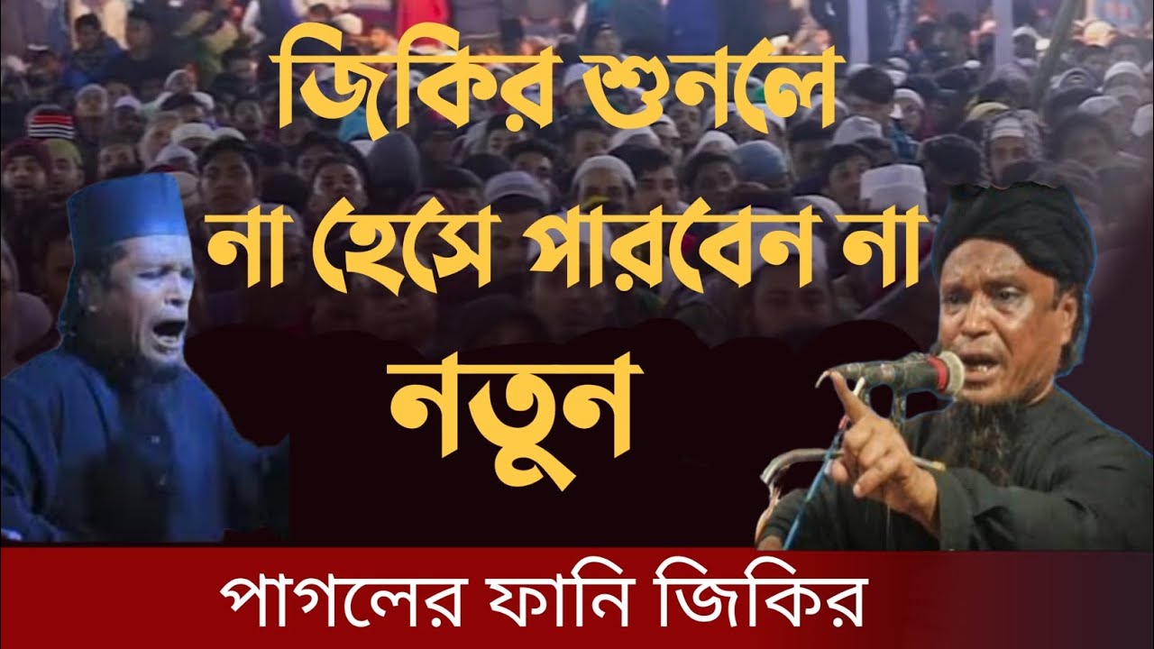 ফানি ভিডিও ।ফানি জিকির ।নতুন পাগলের ফানি জিকির। মাওলানা তৌহিদুর রহমান রিজভী। ফানি জিকির