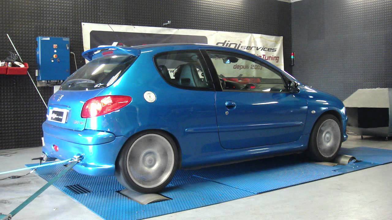 Reprogrammation moteur Peugeot 206 RC 177cv @ 184cv