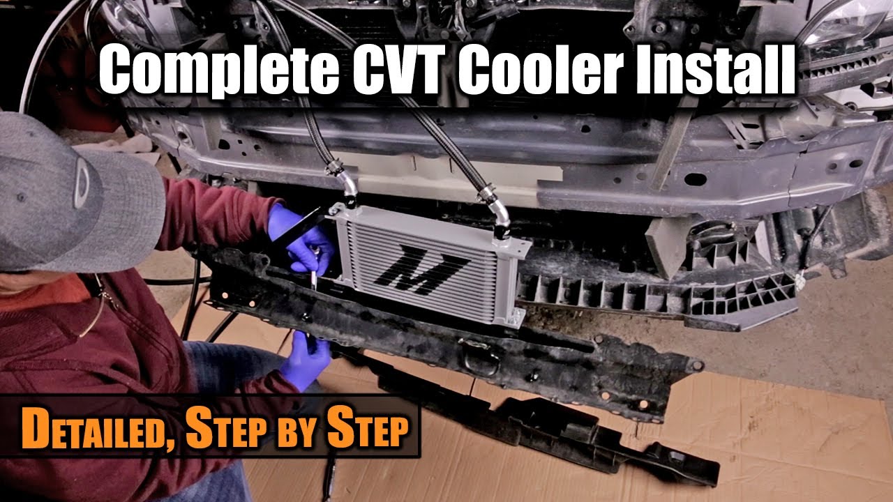 Mishimoto CVT Cooler Install w/ Thermostat in WRX CVT |COMPLETE GUIDE|