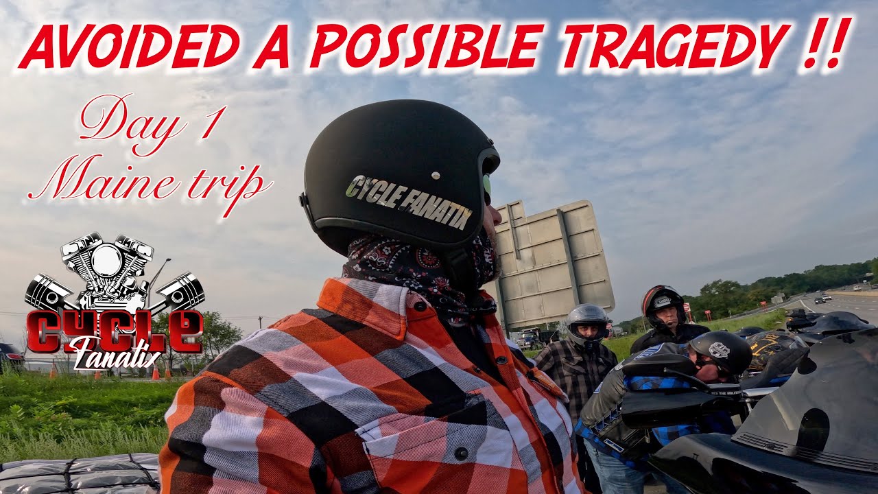 Harley Davidson motorcycle road trip to Maine part #1 #cyclefanatix #harleydavidson #roadglide
