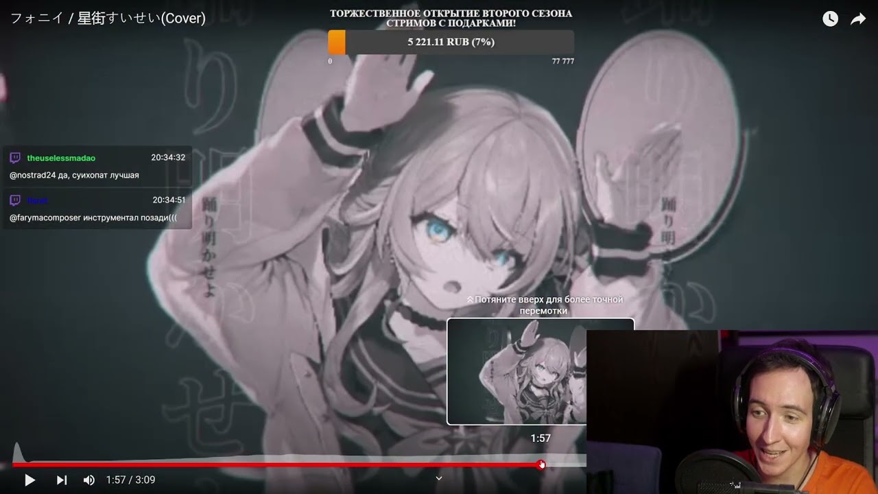 faryma.composer оценивает кавер Suisei на трек Phony (by Nomelon Nolemon)