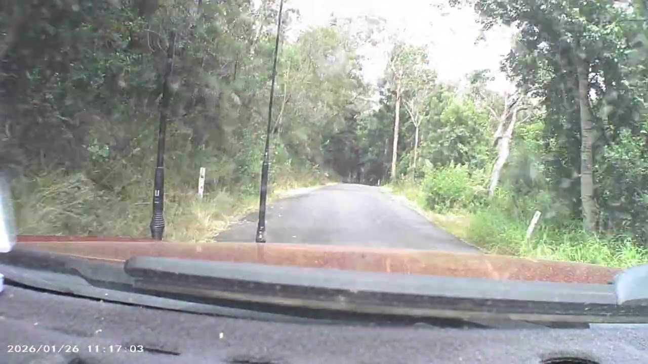 Red's Dashcam - the road in the Bunya Mountains