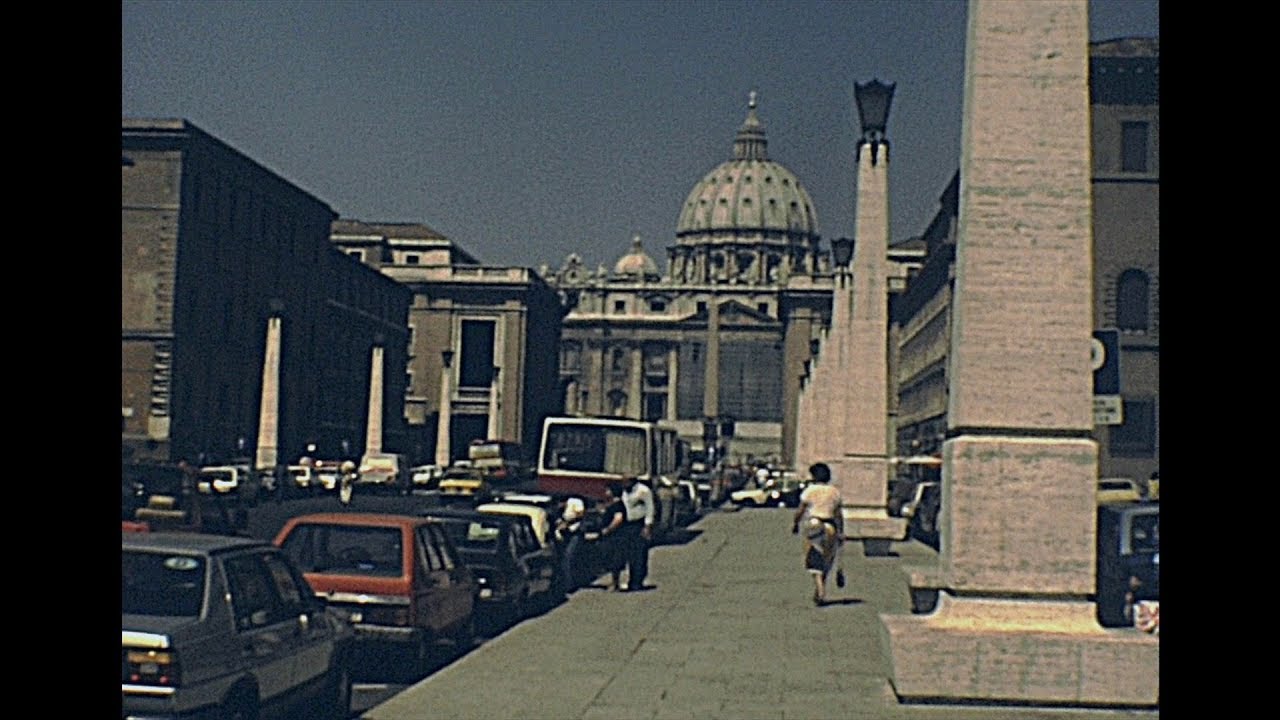 Rome 1985 archive footage