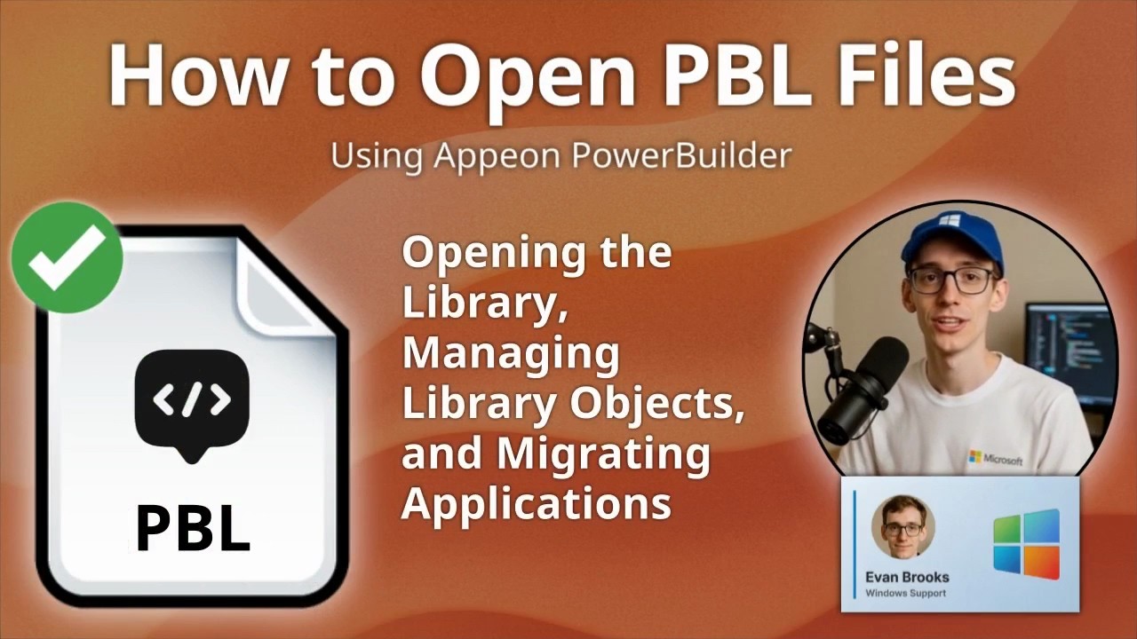 Как открыть файлы PBL (Appeon PowerBuilder)