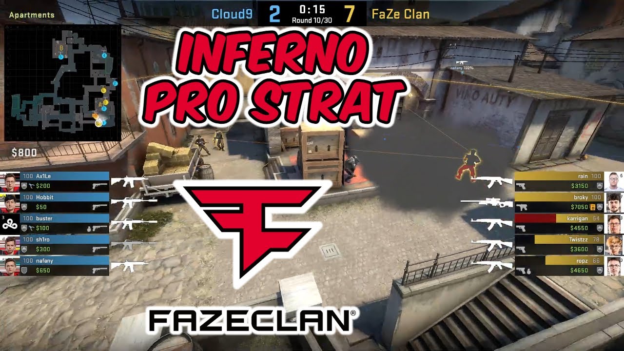 Improve Your T side Inferno with this FaZe Tactic