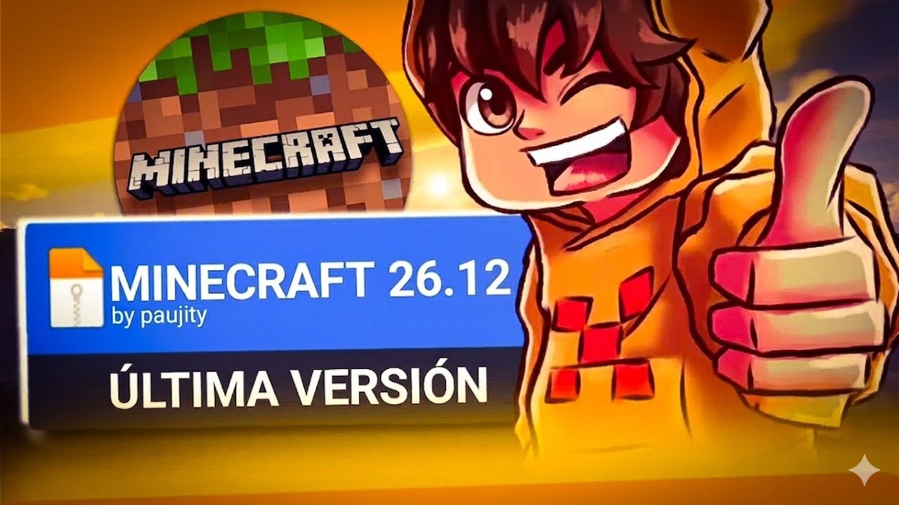 C&oacute;mo DESCARGAR MINECRAFT 1.26.10 &uacute;ltima versi&oacute;n Para CELULAR Android En 2026 OFICIAL y LEGAL