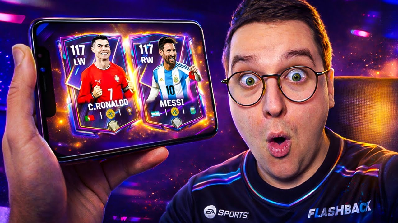 117 МЕССИ и РОНАЛДУ ... ФЛЭШБЕКИ в ДРАФТАХ в ОТКРЫТИИ ПАКОВ в FC MOBILE 26: FLASHBACK PACK OPENING