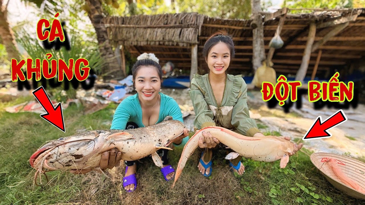 CÁ KHỦNG Lạ Đời Nhìn Mà Nổi “ DA GÀ “ | Lộc cá lăng 
