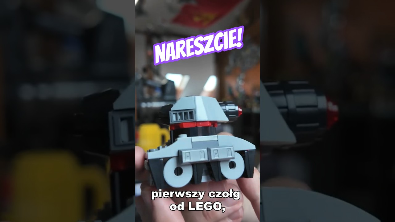 Pierwszy CZOŁG od #lego w historii! #transformers
