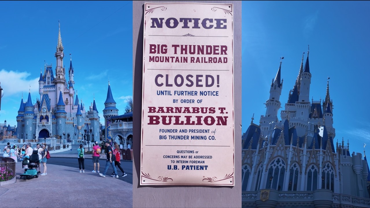 Update on Cinderella's Castle and More at Magic Kingdom