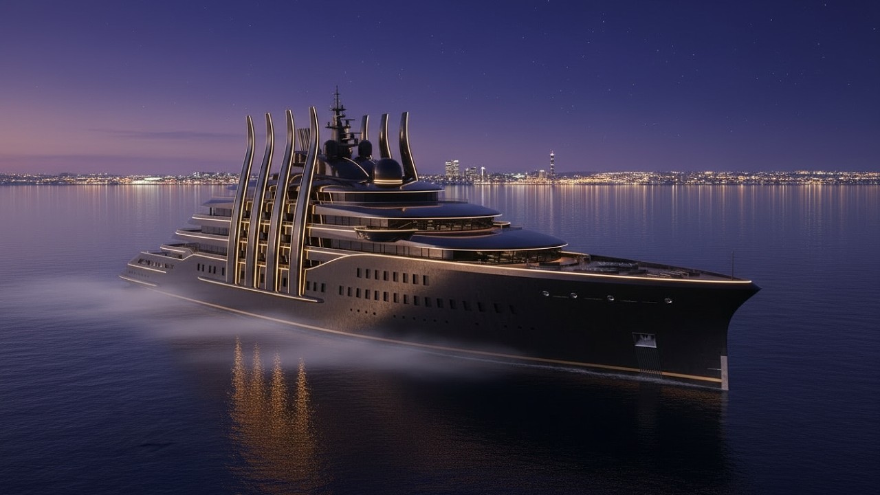 Inside the 6 Billion$ Abyssal Empress — The Obsidian Throne of the Sea
