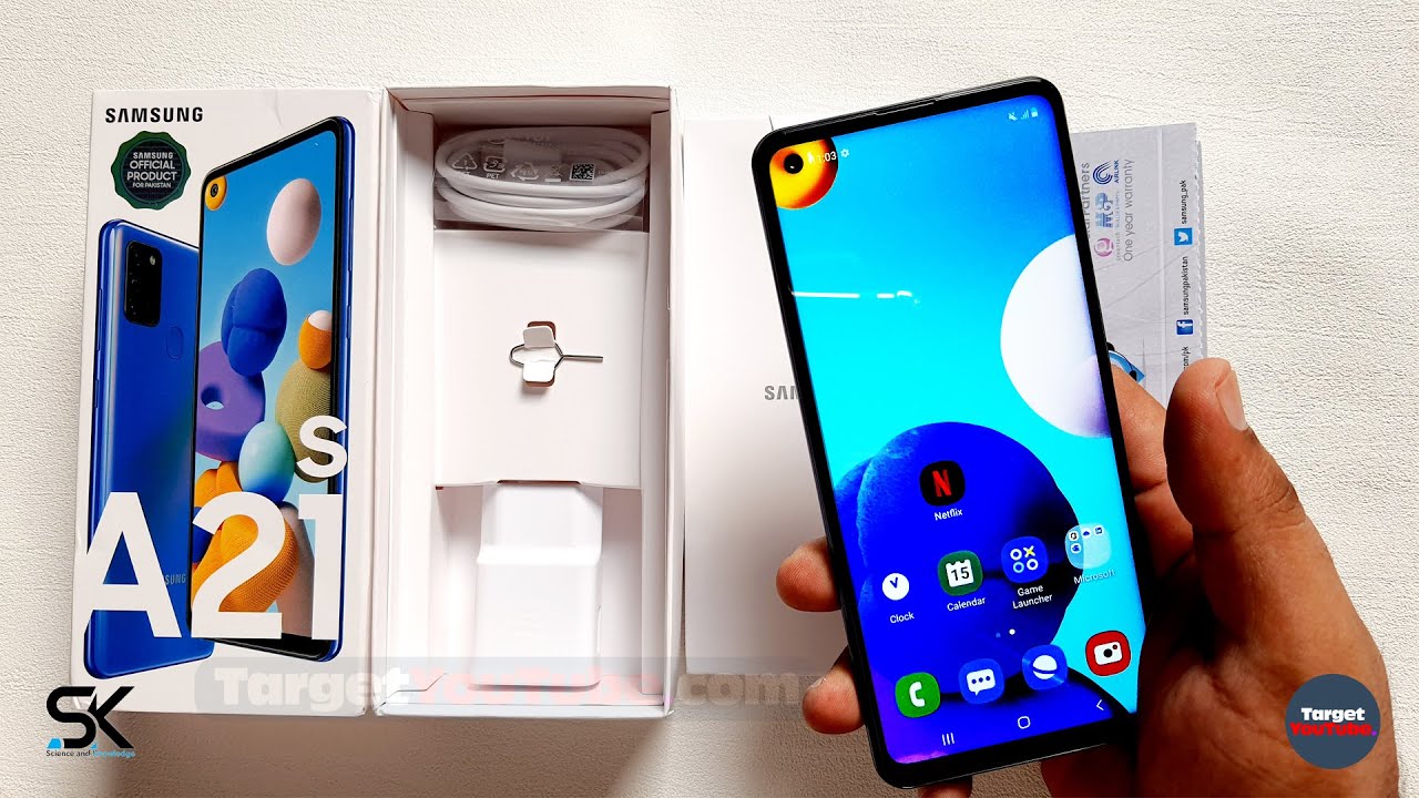 Samsung Galaxy A21s Hands-On & Unboxing - Infinity-O Display | 5000mAh | 48MP Camera