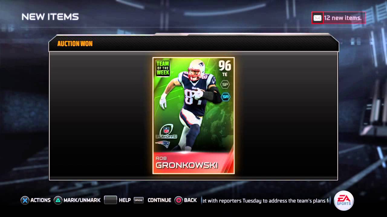 Madden NFL 15 BEST SNIPE EVER! MUT 15! GRONKOWSKI!