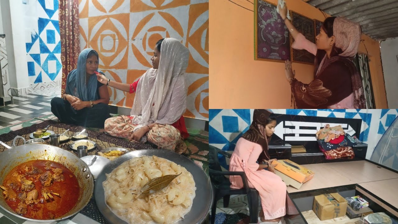 Eid Ki Taiyari Pure Ghar Ki Saf Safai Kar Ke Bahut Thak Gai | eid ki safai