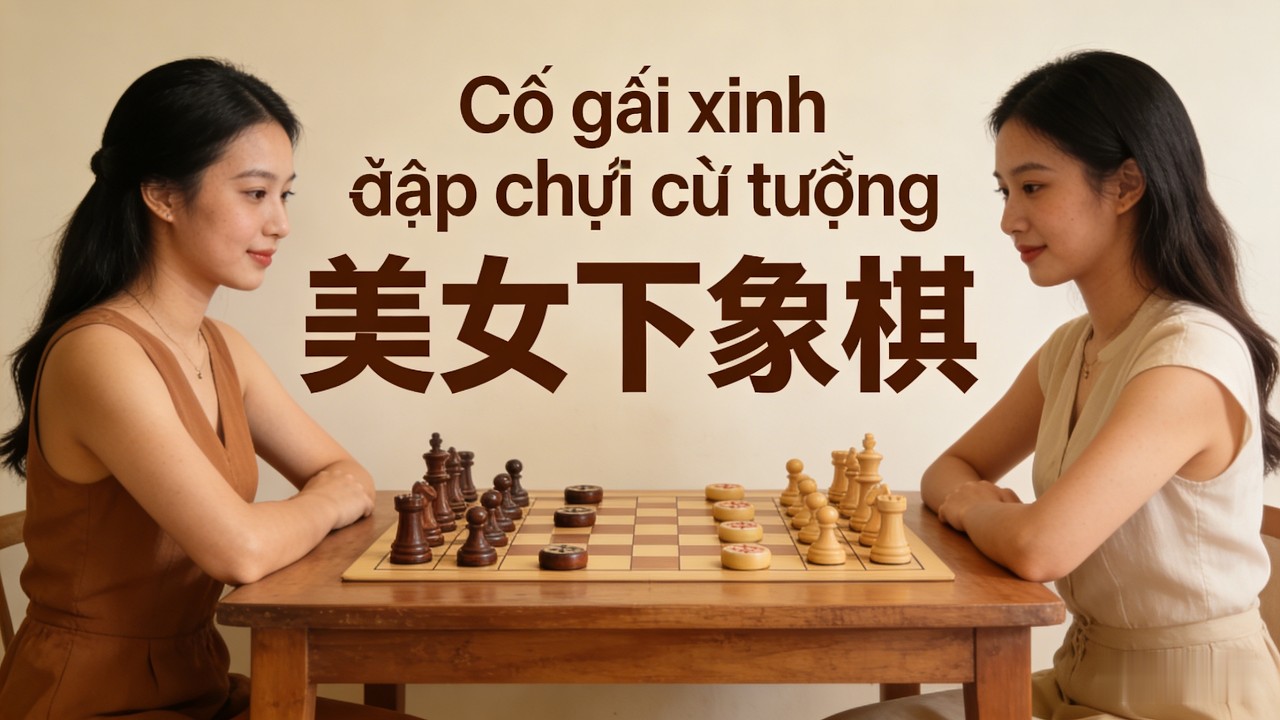 小姐姐象棋神预判！对手每一步都被拿捏 #象棋 #神操作 #美女棋手