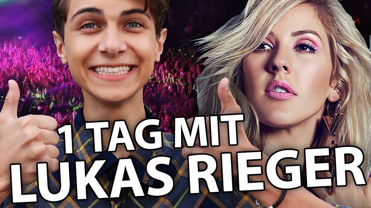 LUKAS RIEGER TRIFFT ELLIE GOULDING auf dem Global Citizen Festival! l 1 Tag mit Lukas Rieger