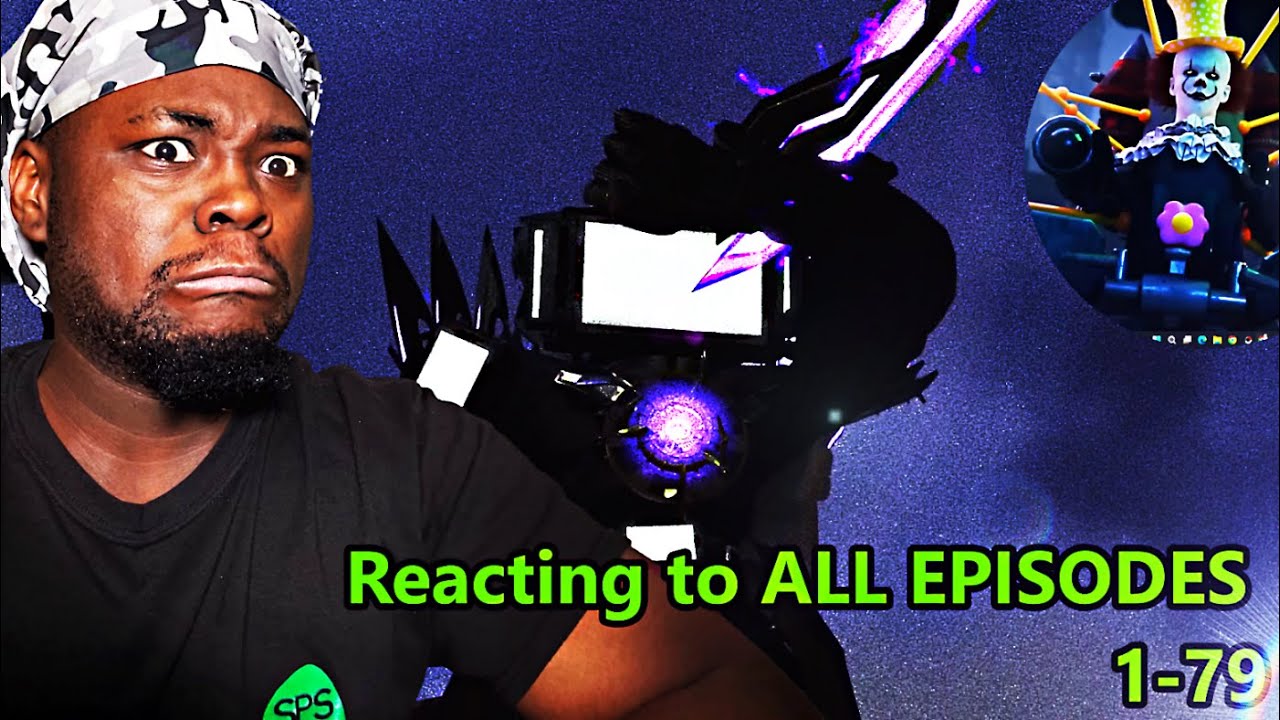 Reacting To ALL SKIBIDI TOILET EPISODES 1-79 