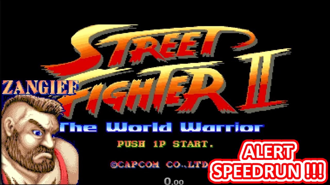 SPEEDRUN - ZANGHIEF - STREET FIGHTER II THE WORLD WARRIOR - ARCADE - FIRST ATTEMPT [13:39]