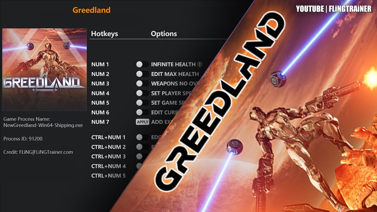 Greedland Trainer - FLiNG | FLiNGTRAiNER