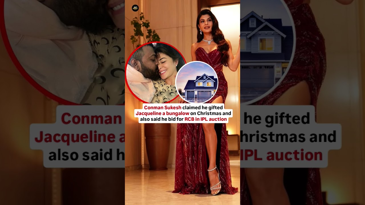 Conman Sukesh Claims He Gifted a Bungalow to Jacqueline on Christmas#SukeshChandrashekhar